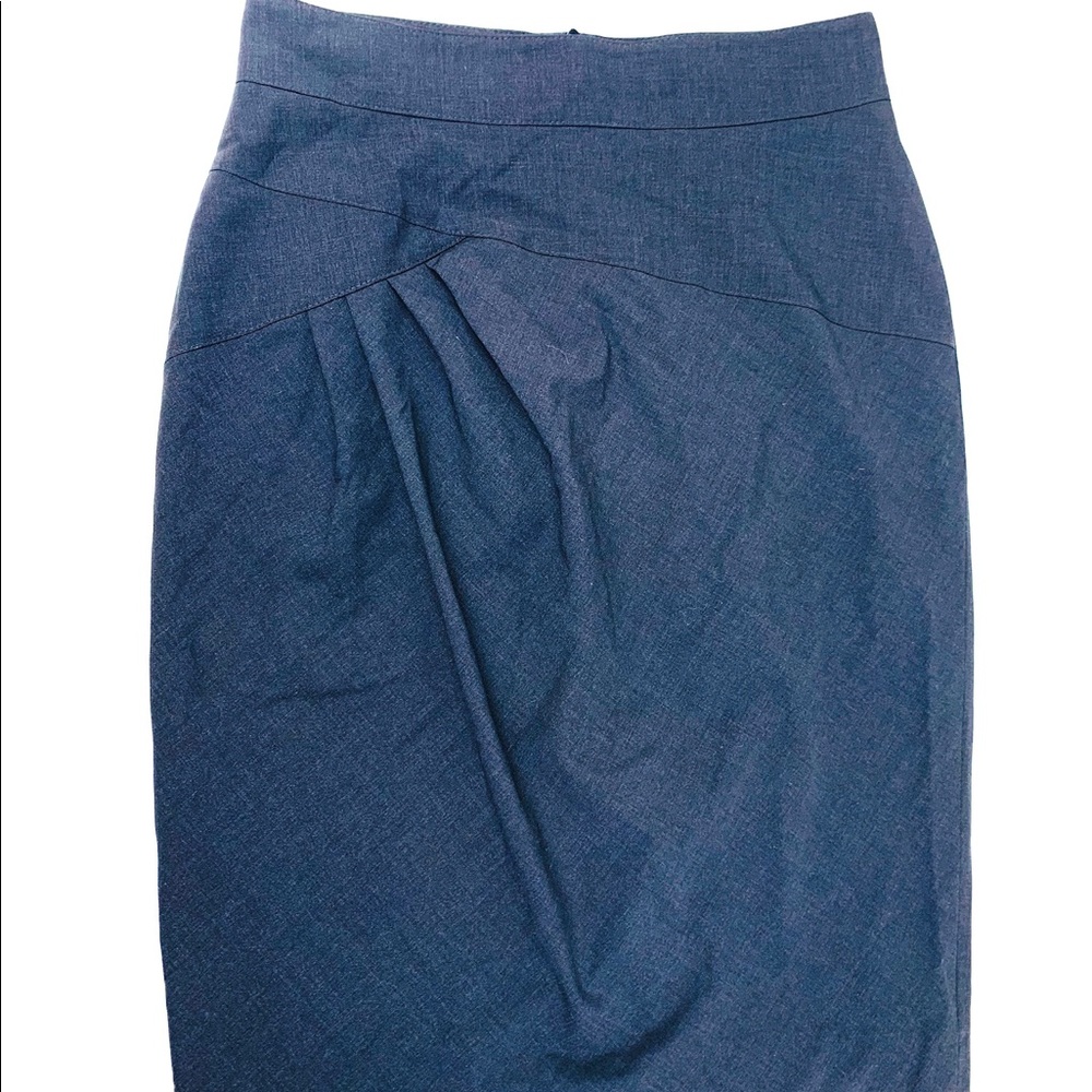Iris grey pencil skirt